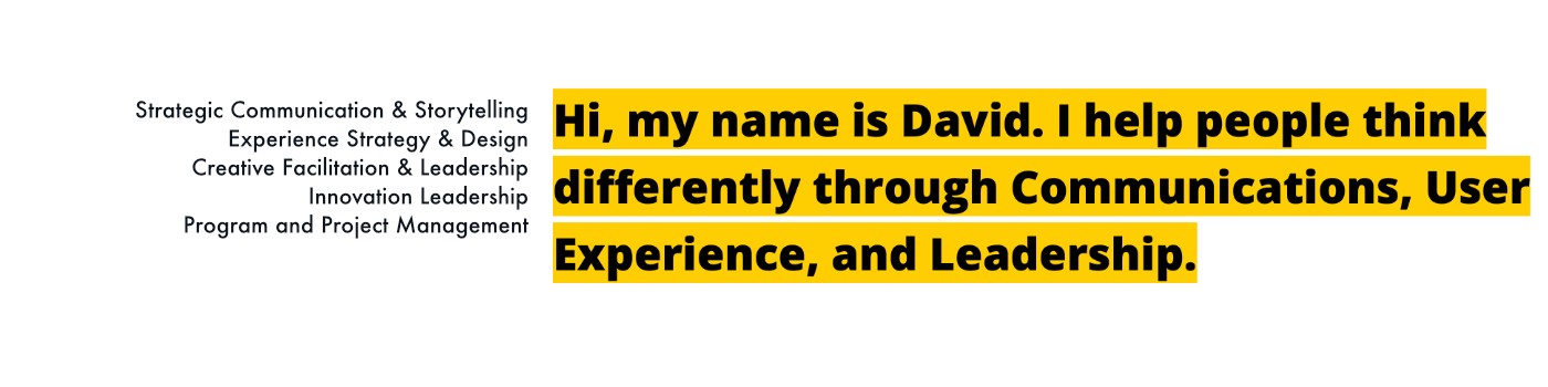 David Shaw profile background